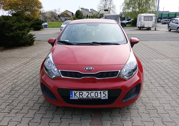 Kia Rio cena 17300 przebieg: 112500, rok produkcji 2014 z Kraków małe 154